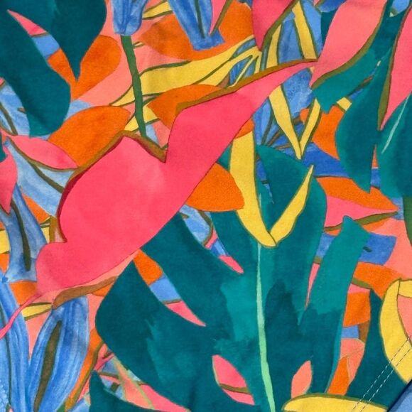 Kona Sol bikini bottom size M (8-10) Hawaiian print NWT top sold separately - Picture 2 of 12